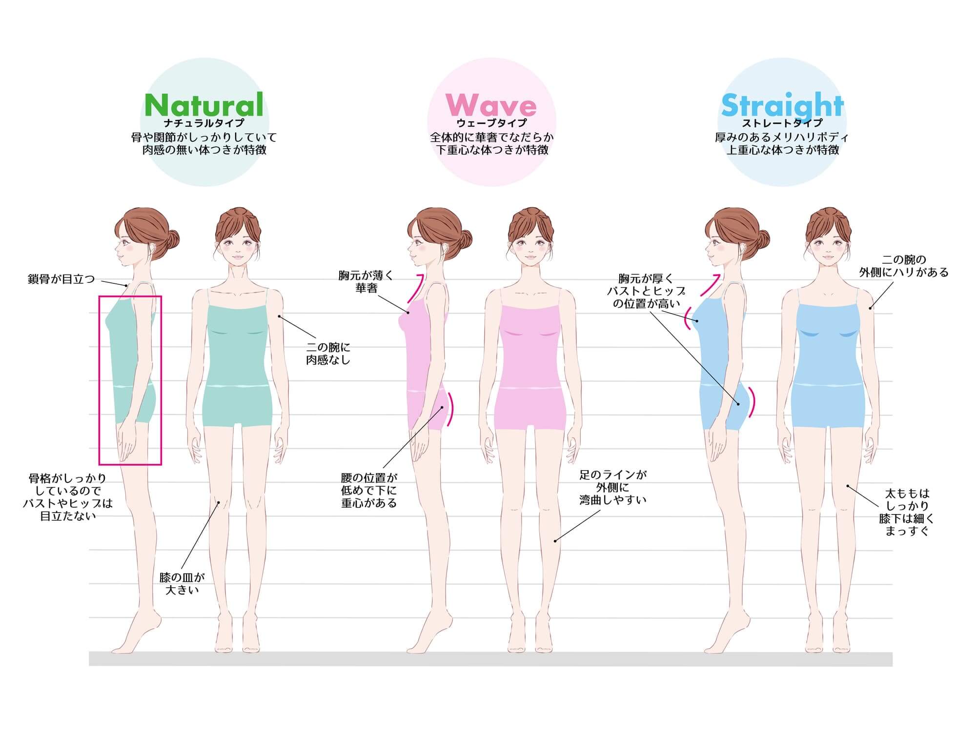 骨格タイプ診断画像