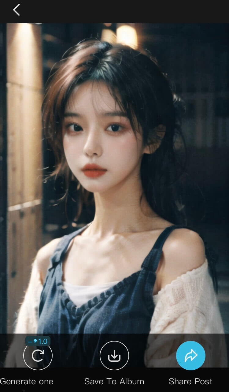 TensorArtのAIグラビア