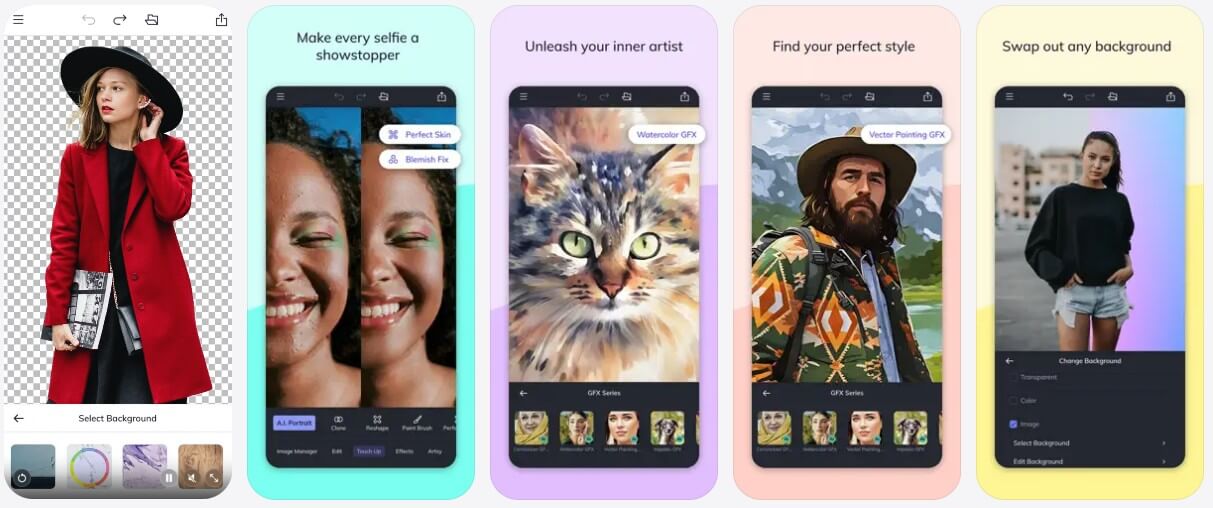 BeFunky : application retouche photo