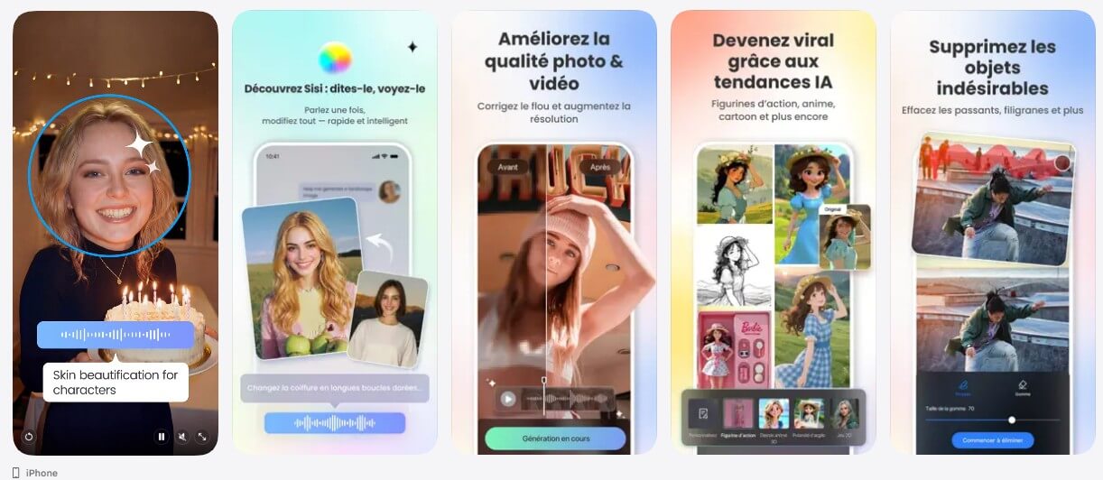 Fotor : application retouche photo