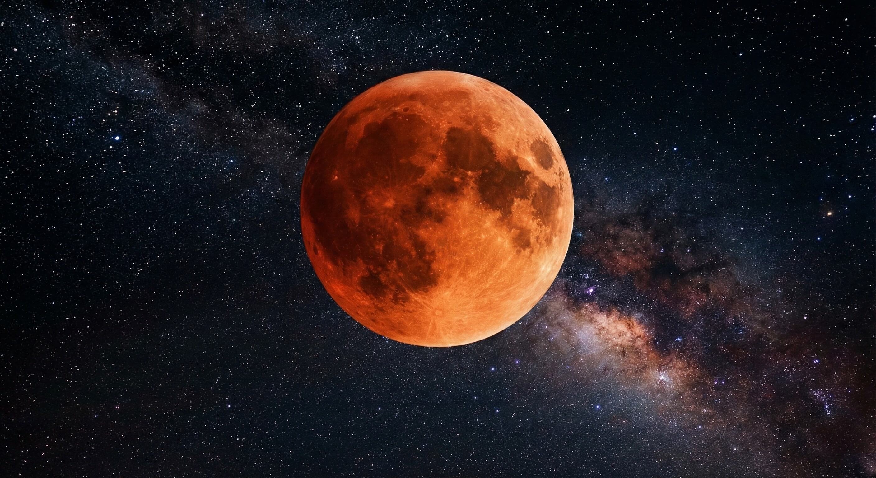 血月示意圖 3/3元宵節血月亮-iPhone 拍月亮參數設定與修圖教學示範