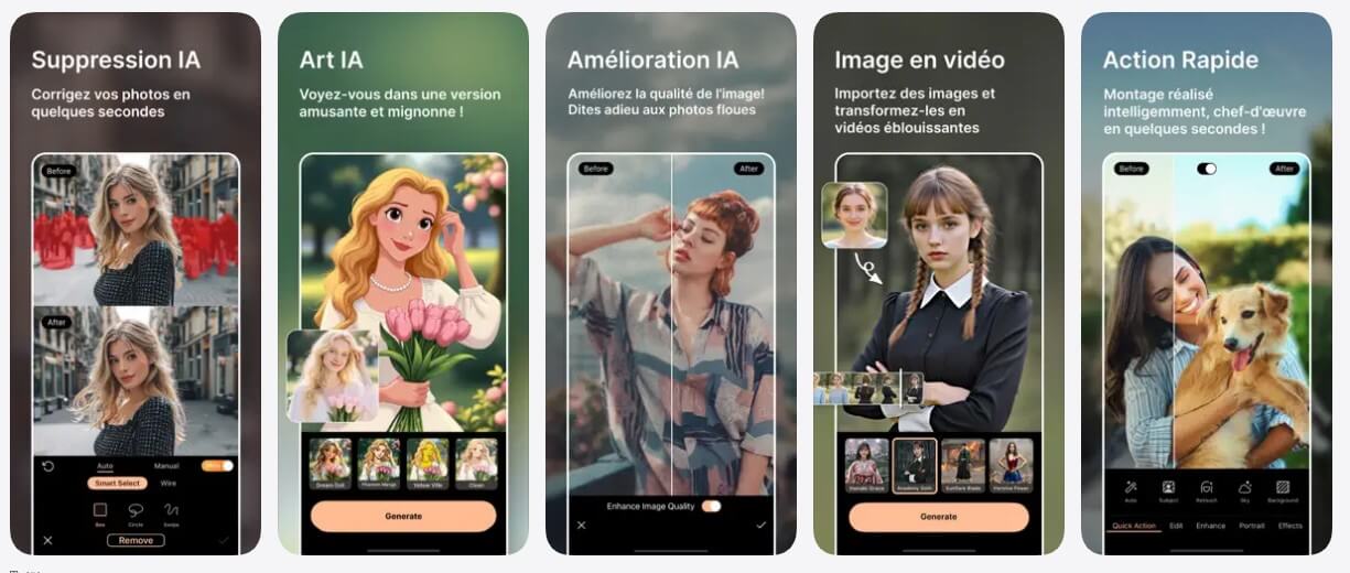 Photodirector : application retouche photo