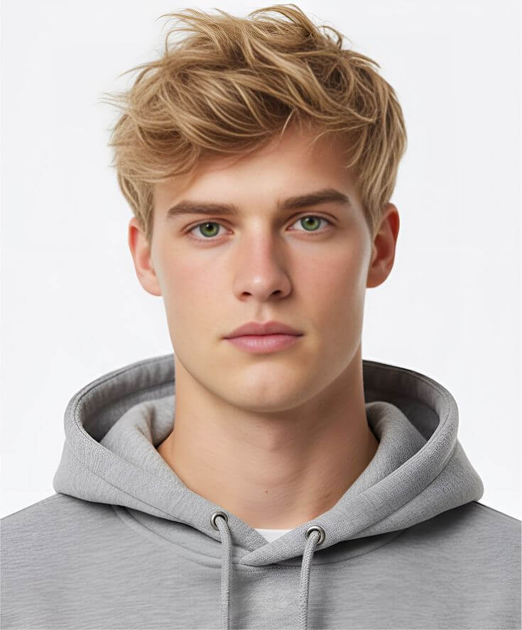 Pixie en capas para hombres