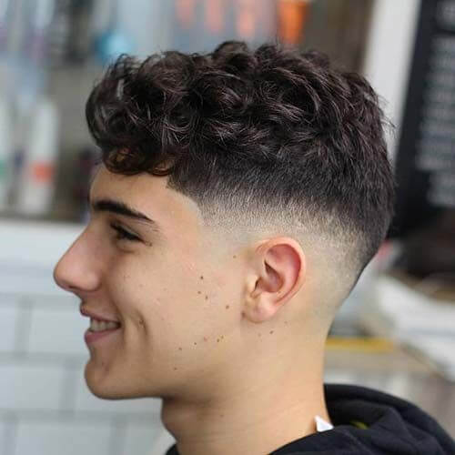 Curly Undercut hairstyle is a great choice for men with curly hair. Try on this hairstyle in real time with AI Agent tool.