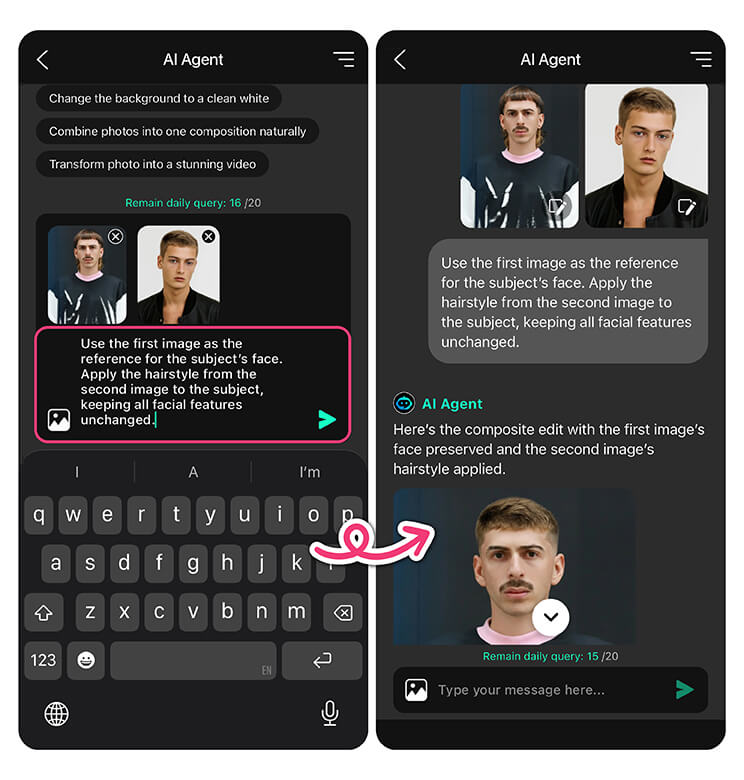Try on hairstyles for thinning hair has never been easier.