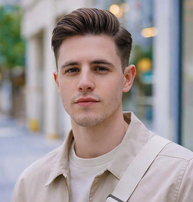 See if this hairstyle suits you with YouCam Perfect app.