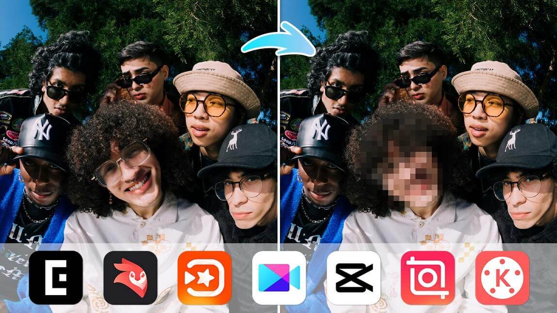 7 Meilleures applications pour flouter les visages sur vidéo