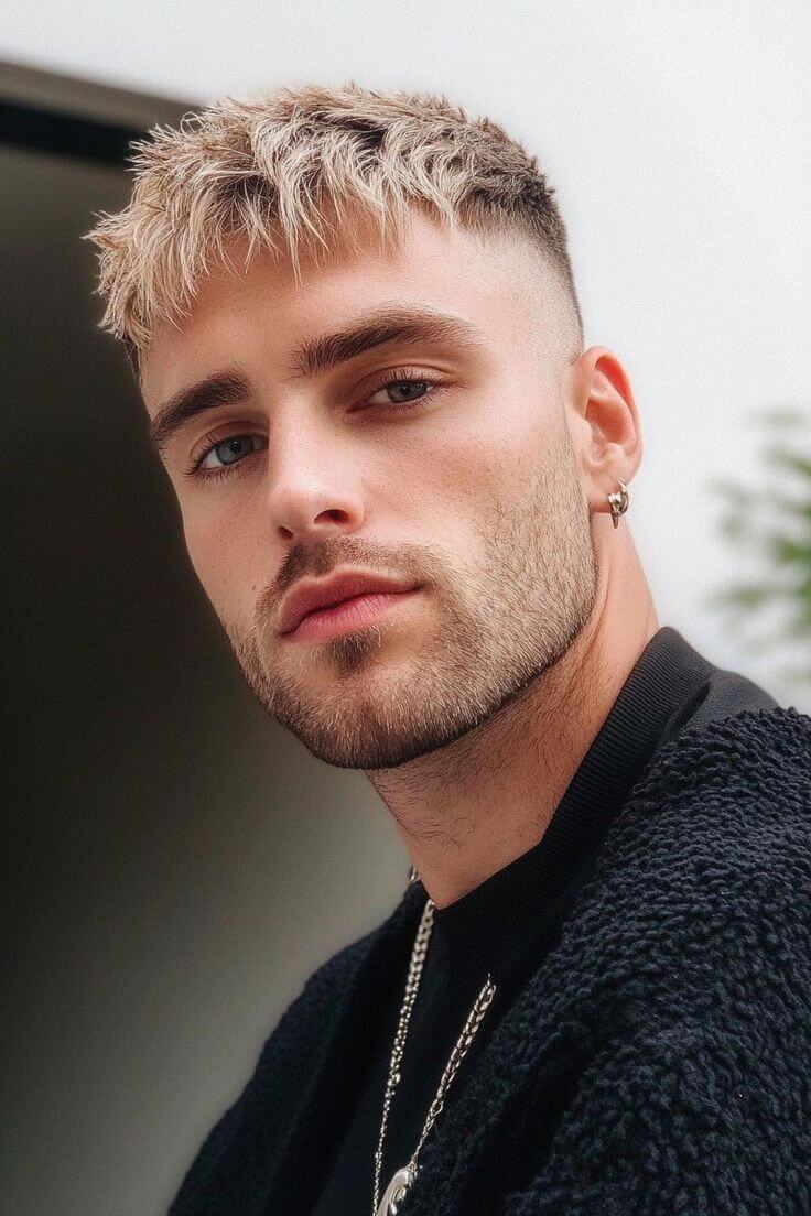 French crop texturizado