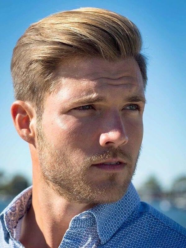 Undercut peinado hacia atrás