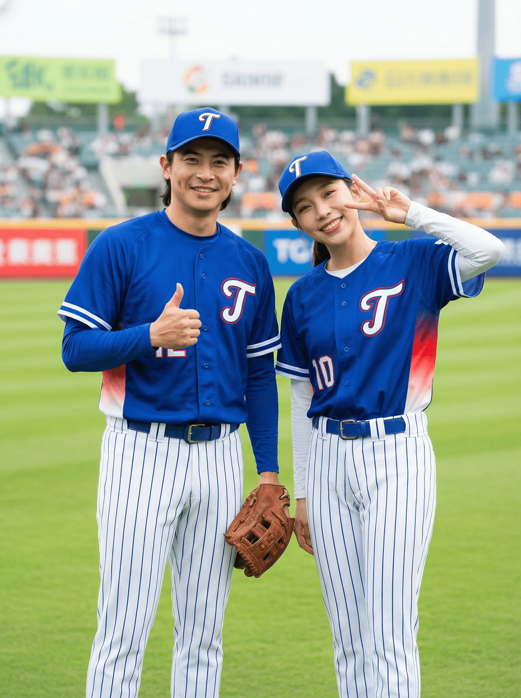 世界棒球經典賽 WBC-台灣隊球衣合照-明星球員應援卡