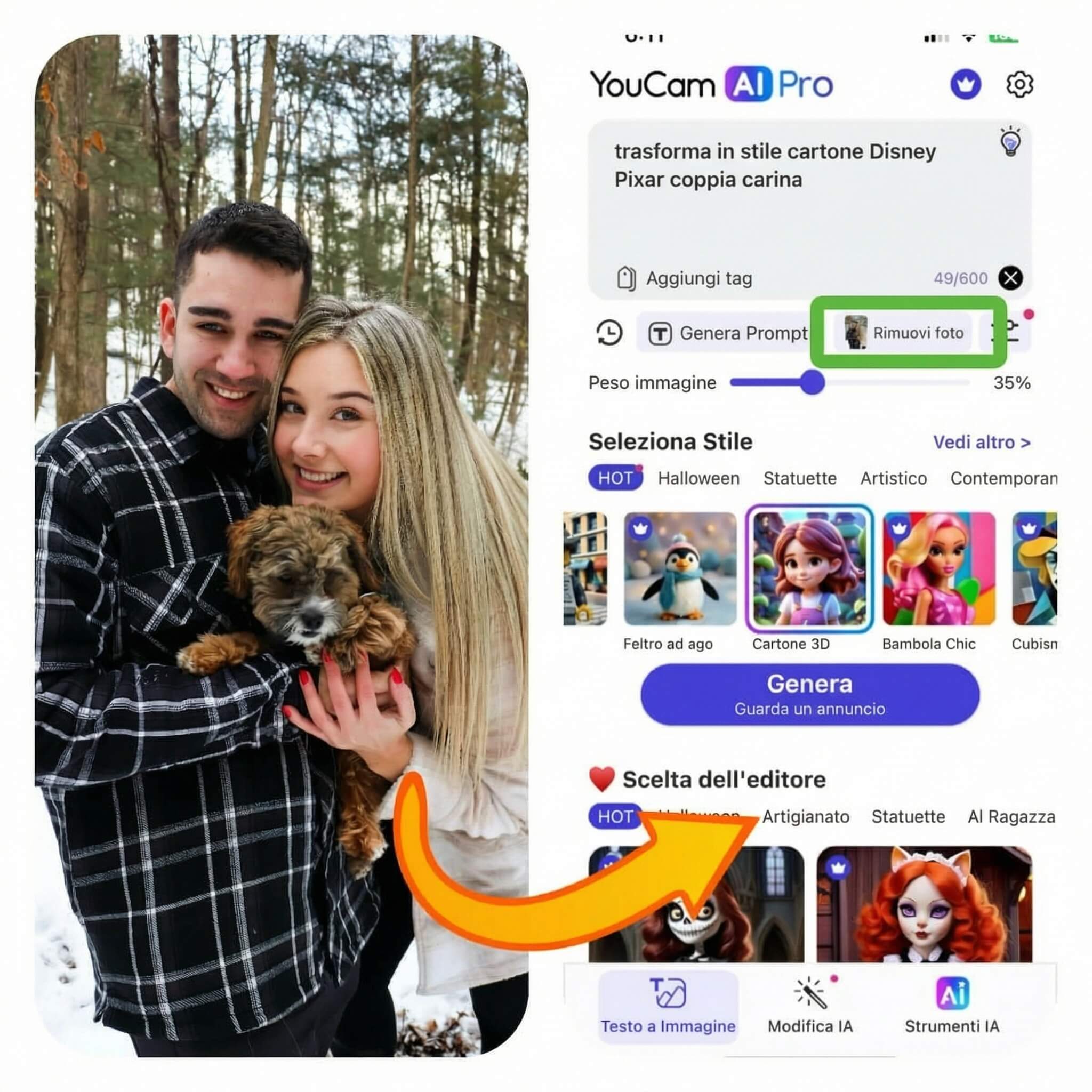 Tocca “Aggiungi una Foto” Per il Filtro Coppie Disney Tocca “Aggiungi una Foto” Per il Filtro Coppie Disney