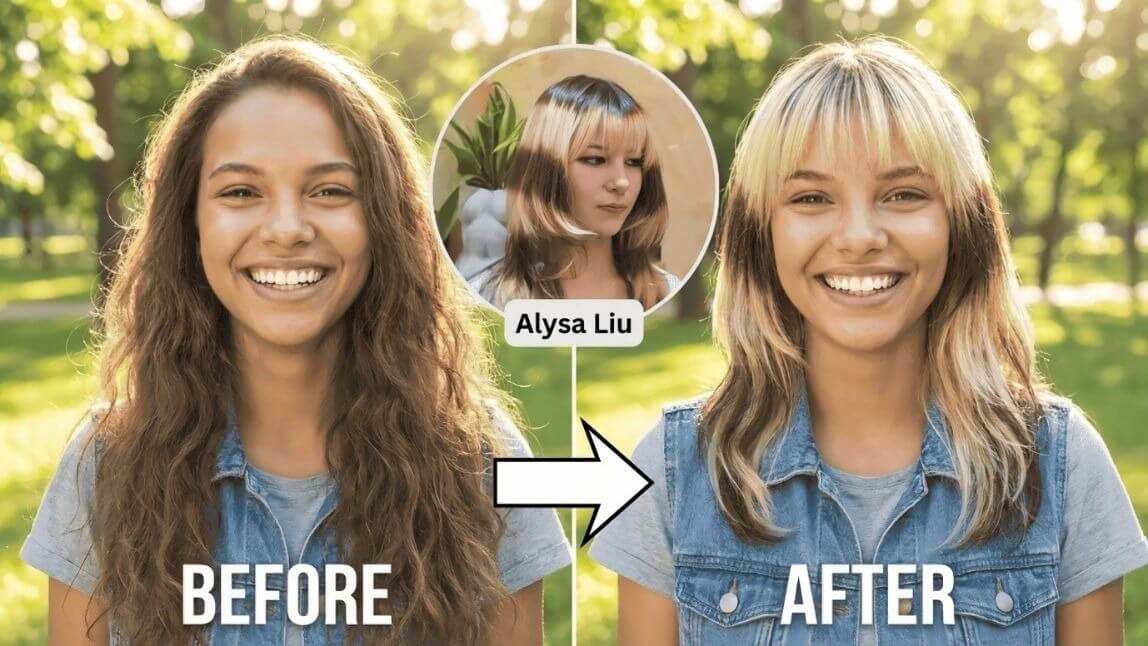 2026 Olympics Gold Medalist Alysa Liu & Her Viral Halo Stripe Hairstyle Trend