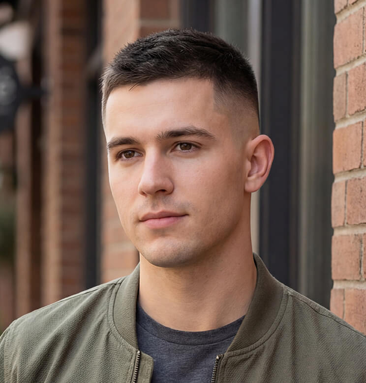 Simply upload your photo into AI Agent to try on this hairstyle.