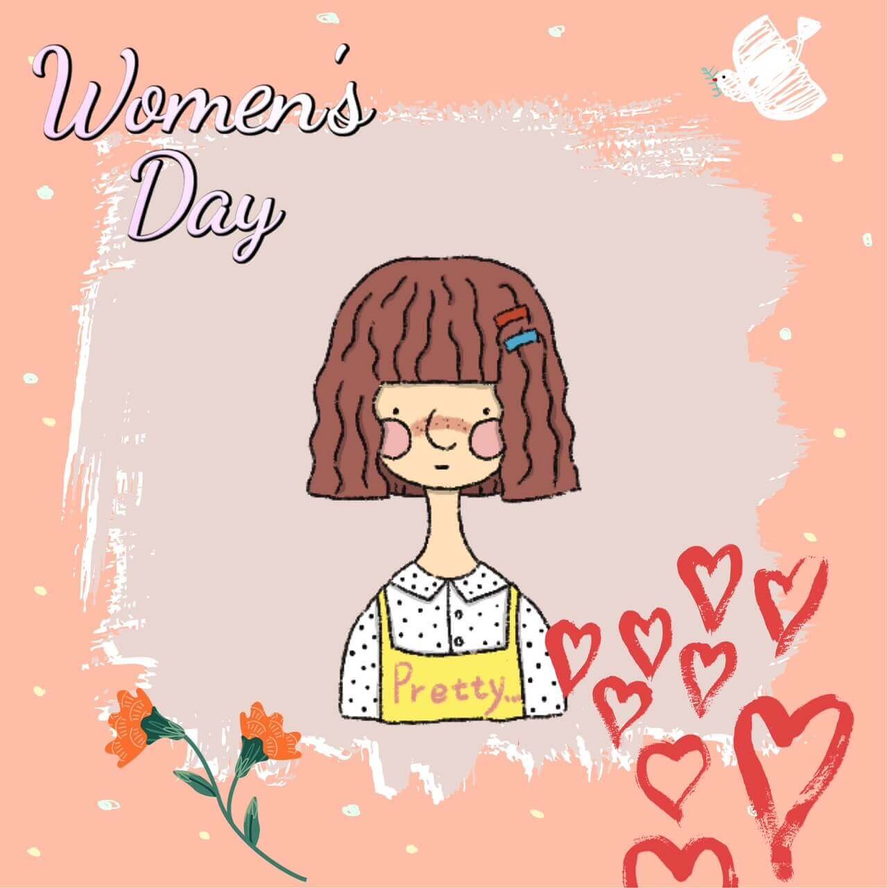 38婦女節快樂圖-婦女節圖片-婦女節早安圖-三八女神節快樂