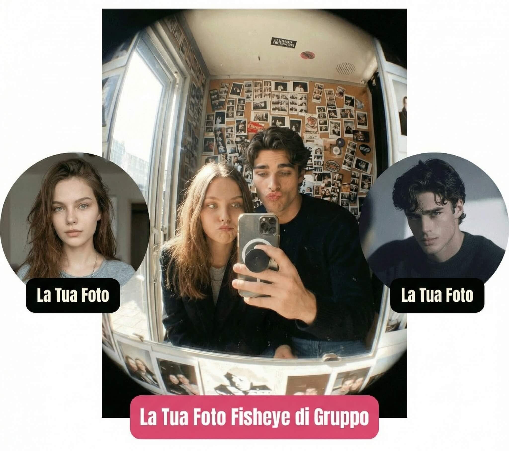 Come Aggiungere Filtro Fisheye con l'App per Modificare Foto YouCam Makeup