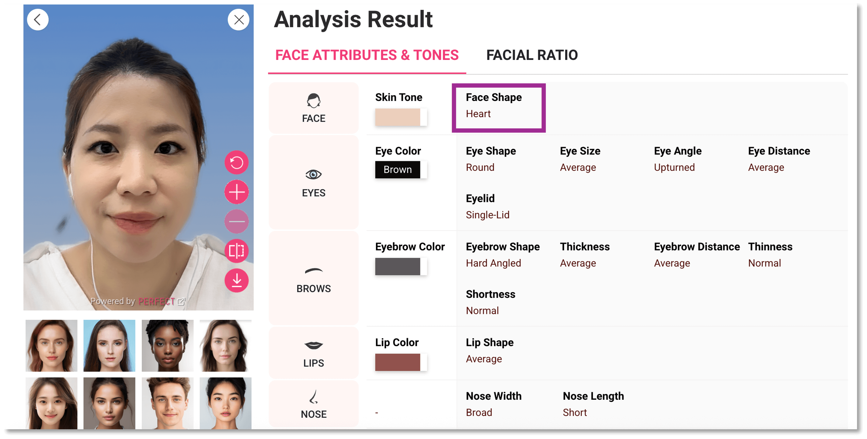 Perfect Corp. Face Analyzer