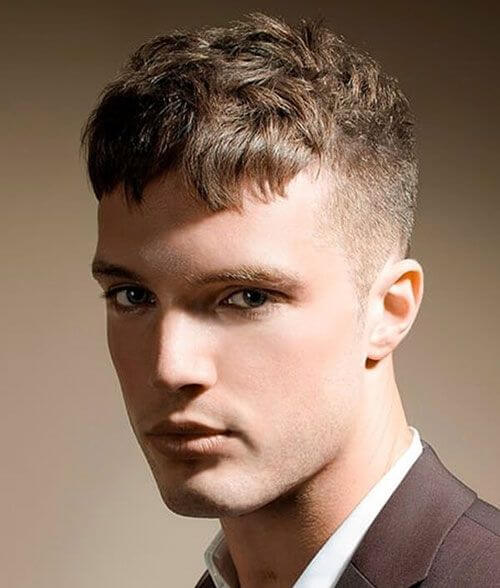 See yourself with the classy Caesar haircut by simply uploading a photo.