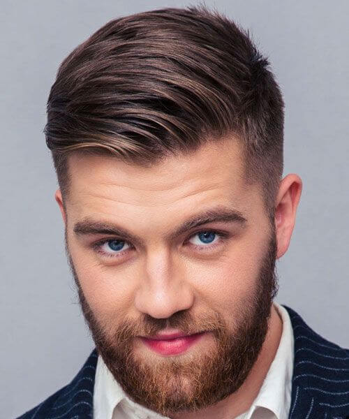 Try on this classic hairstyle for men in real time using AI Agent tool.