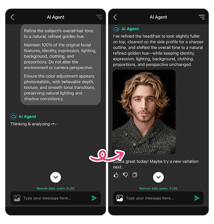 Explore different classic hairstyles for men using AI tools.