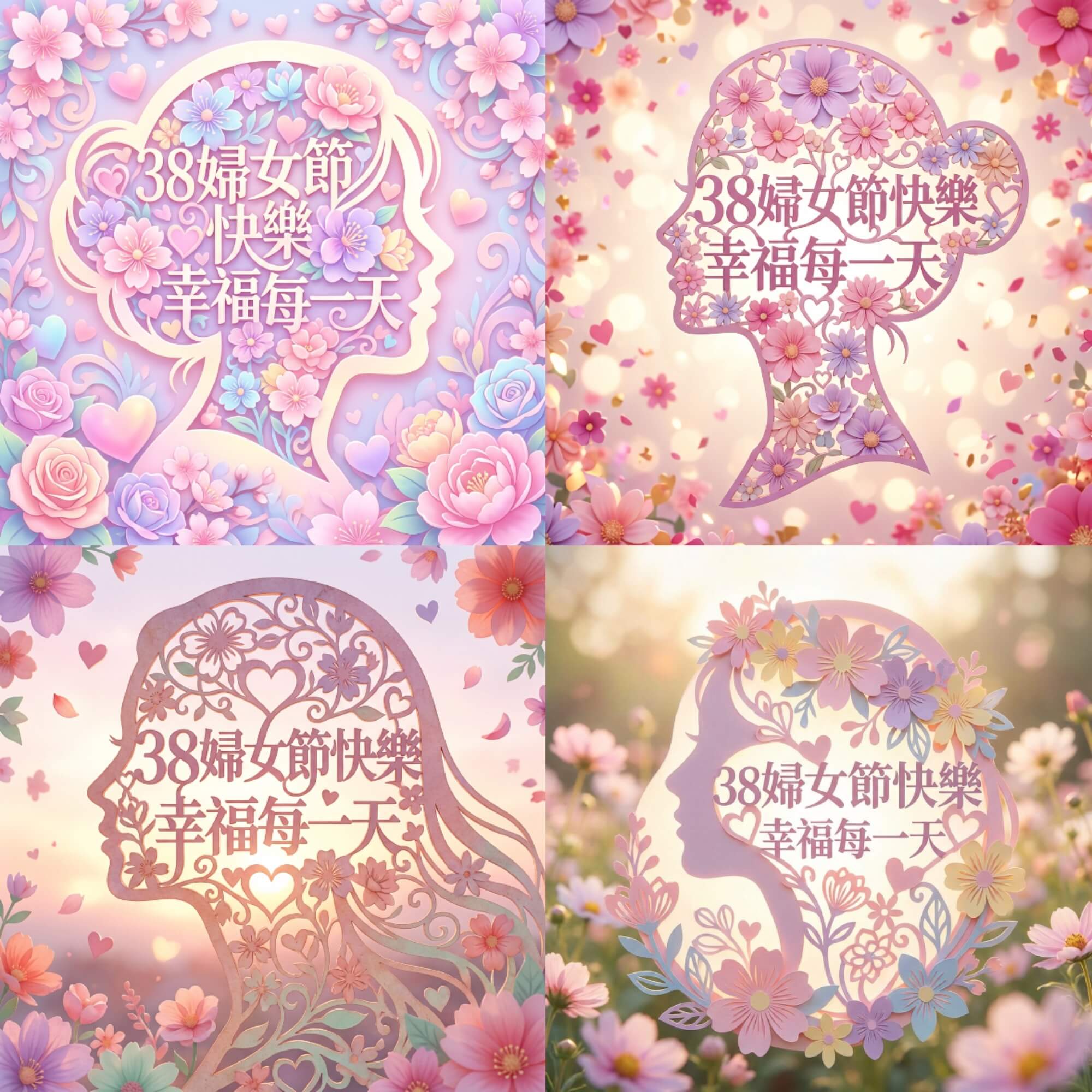 38婦女節快樂圖-婦女節圖片-婦女節早安圖-三八女神節快樂