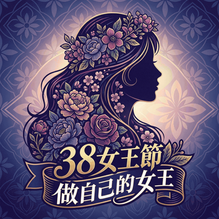 38婦女節快樂圖-婦女節圖片-婦女節早安圖-三八女神節快樂