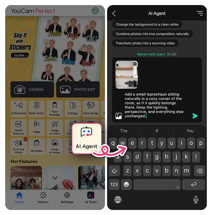 How to Make Your Leprechaun Caught on Camera with AI