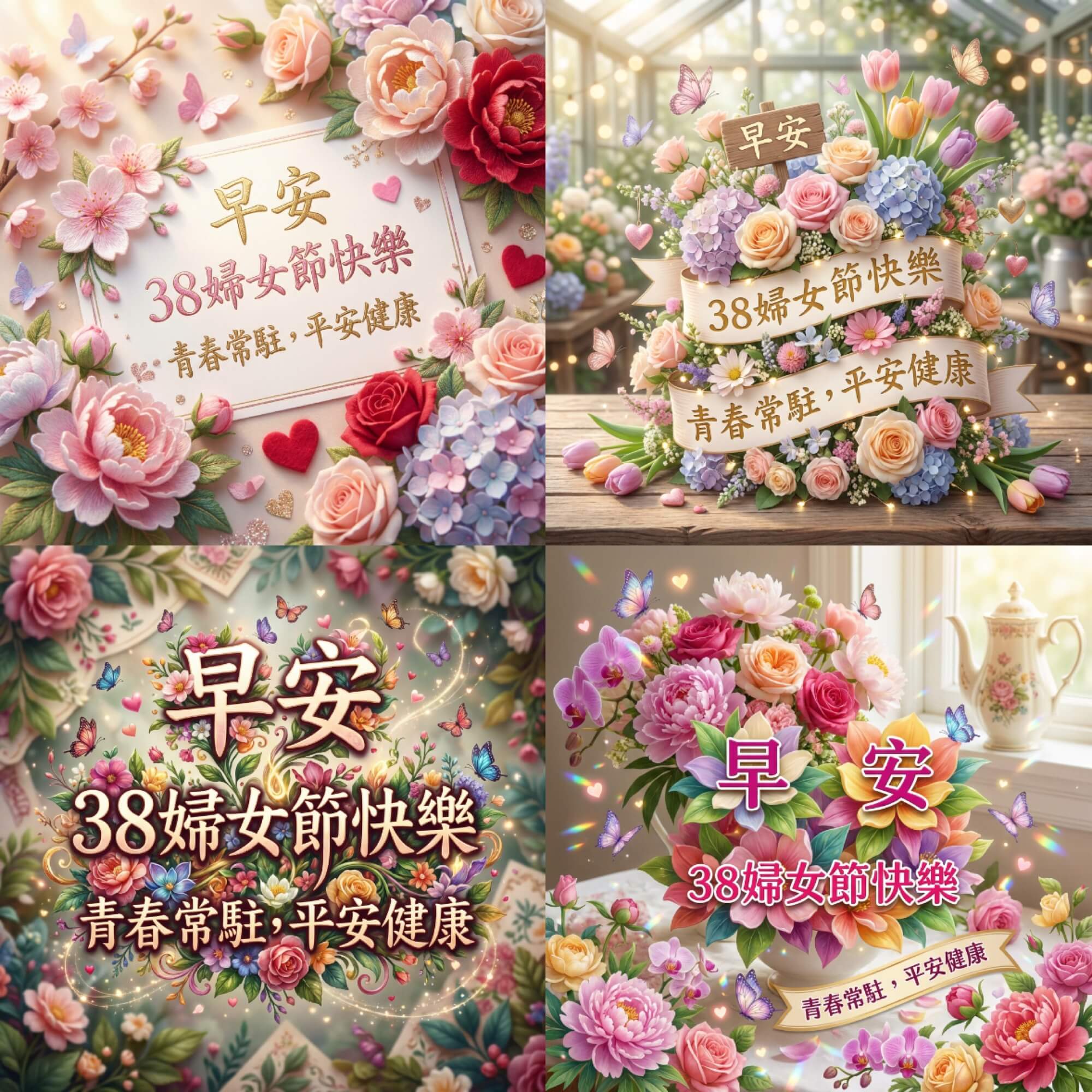 38婦女節快樂圖-婦女節圖片-婦女節早安圖-三八女神節快樂