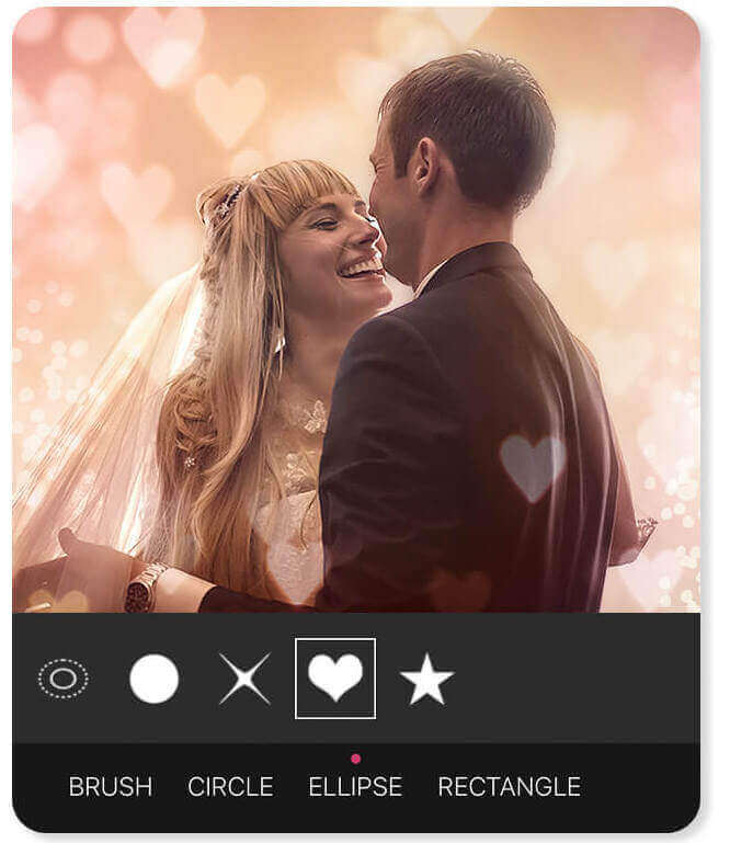 Arrière plan flou effet bokeh