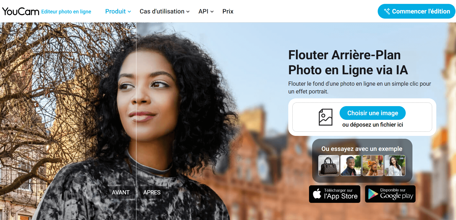 Flouter arriere plan photo en ligne