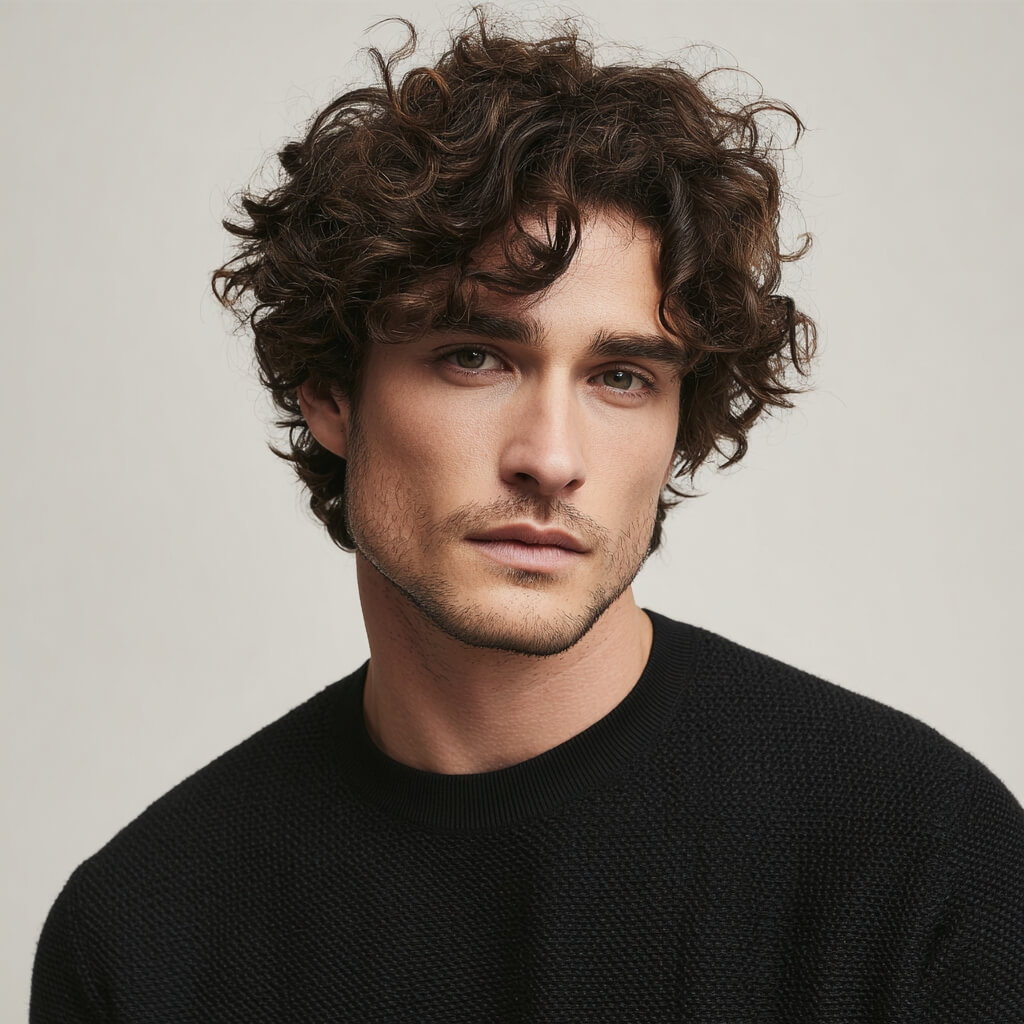 Virtually try on this hairstyle using AI Agent tool in YouCam Perfect.