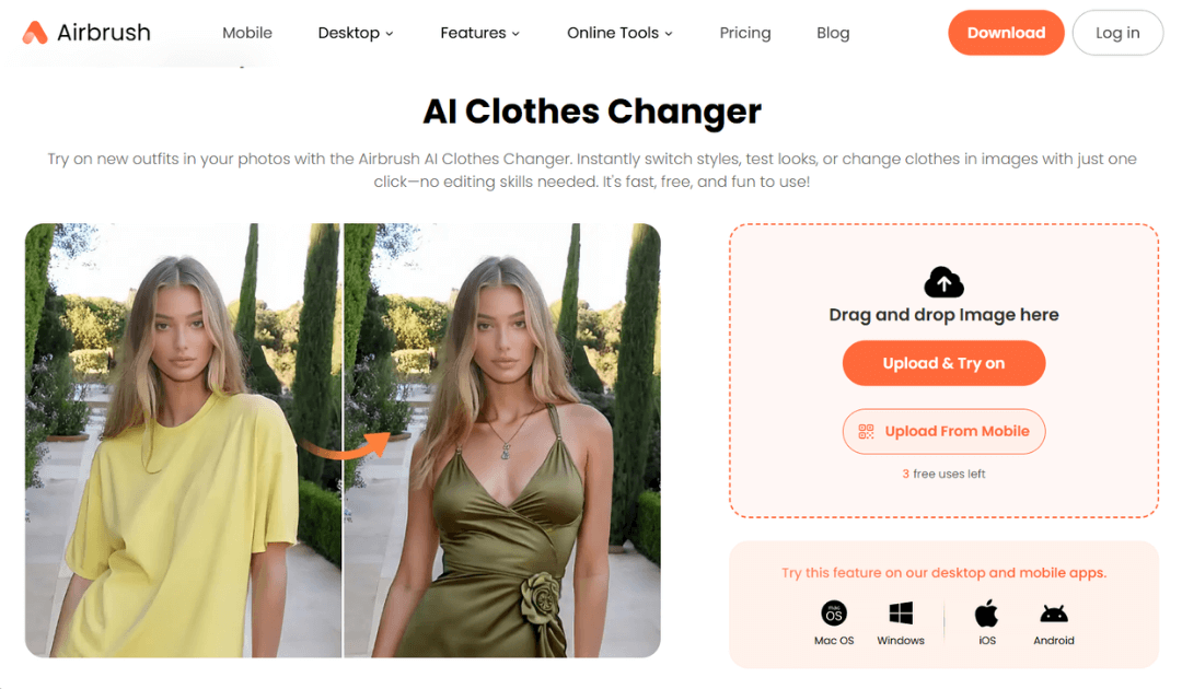 AirBrush AI Clothes Changer
