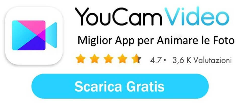 Miglior app per creare video con foto: YouCam Video