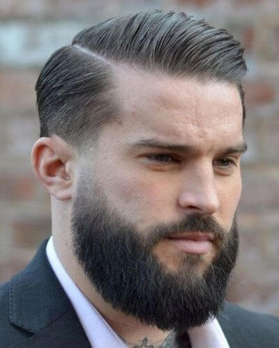 Risco marcado hard part masculino: adiciona estrutura e definição a penteados clássicos em 2026.