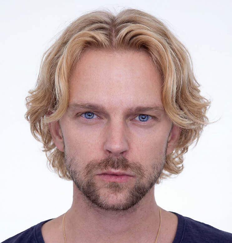 Prova tagli capelli mossi uomo con YouCam Perfect