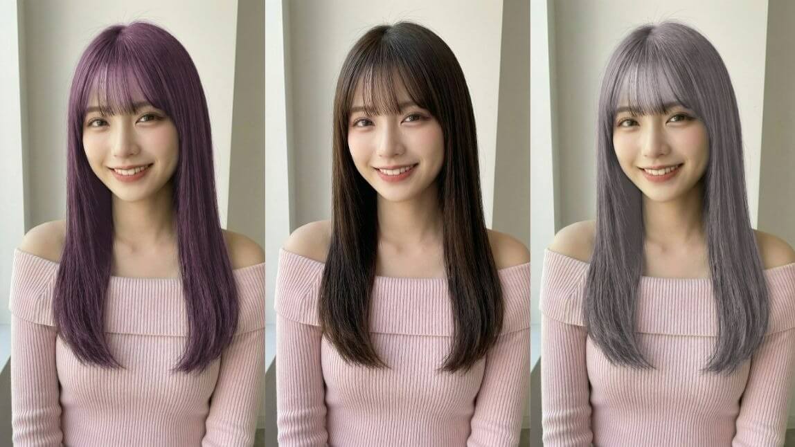 ライトサマー髪色