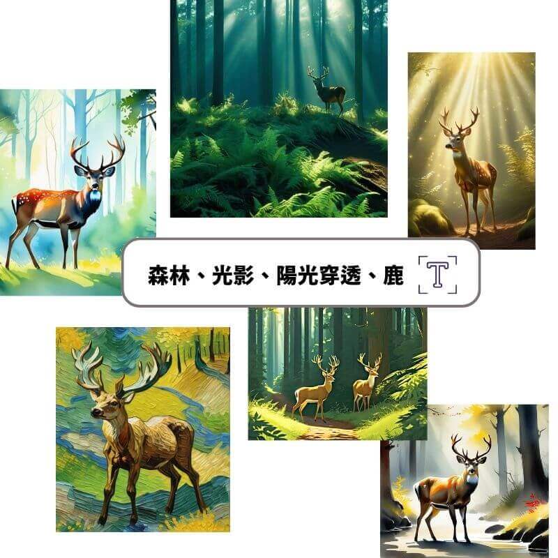 輸入文字即可進行 AI 算圖