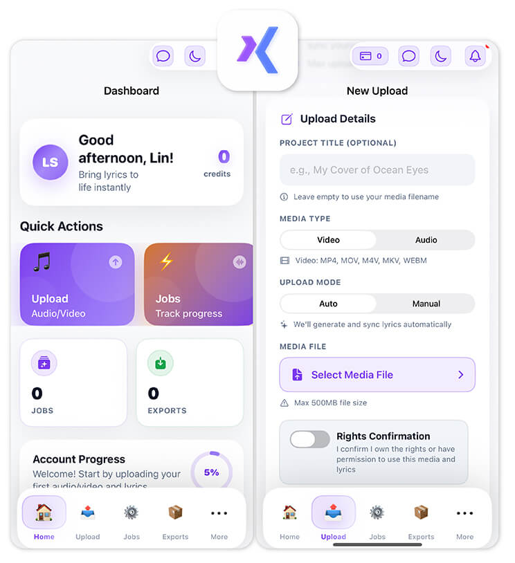 Try VizMigo is a good lyric video maker for a web‑based experience.