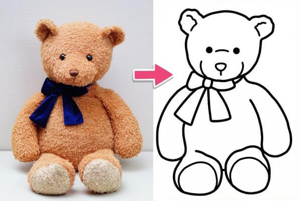 子供向けのぬりえ