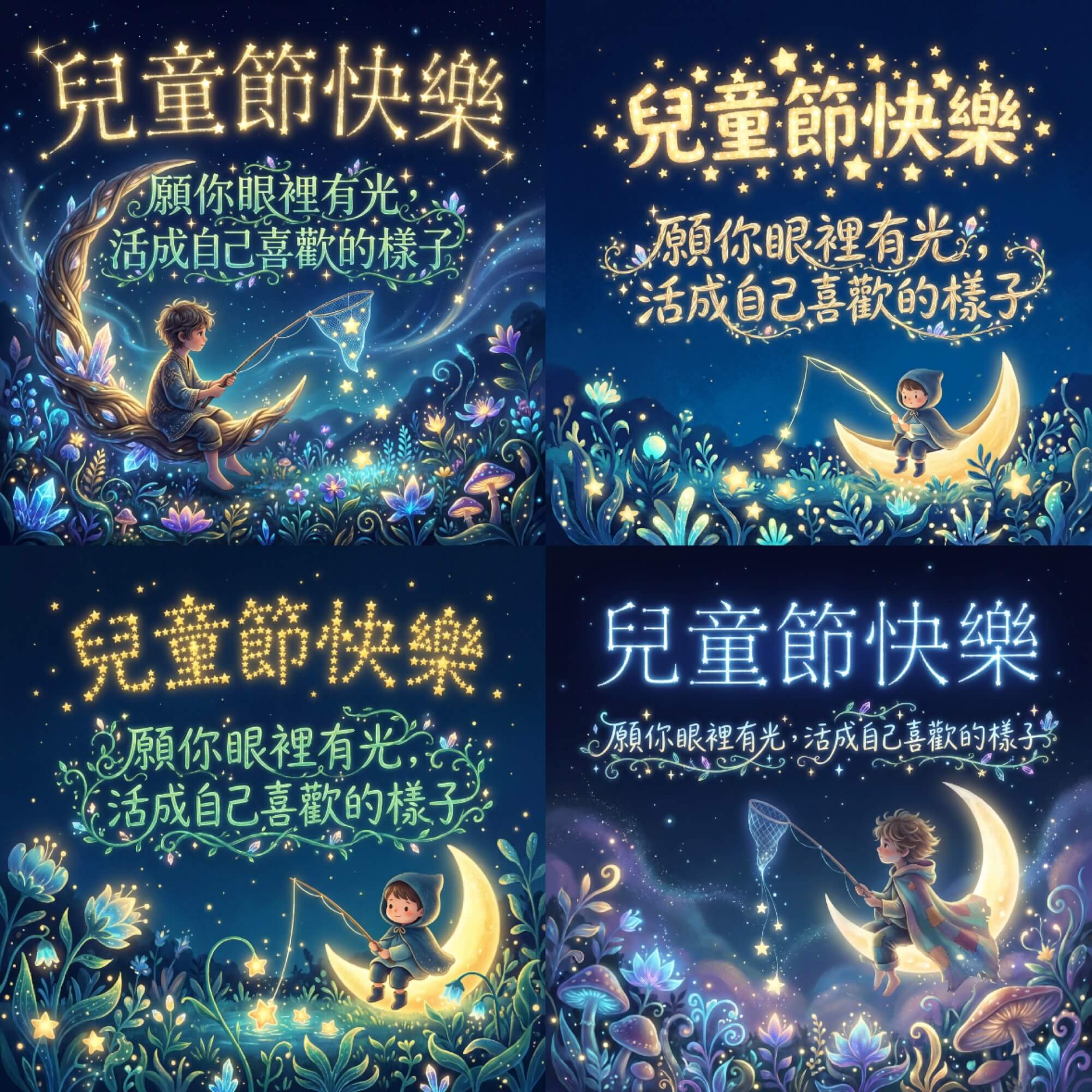 兒童節快樂圖：快樂長大擁抱世界