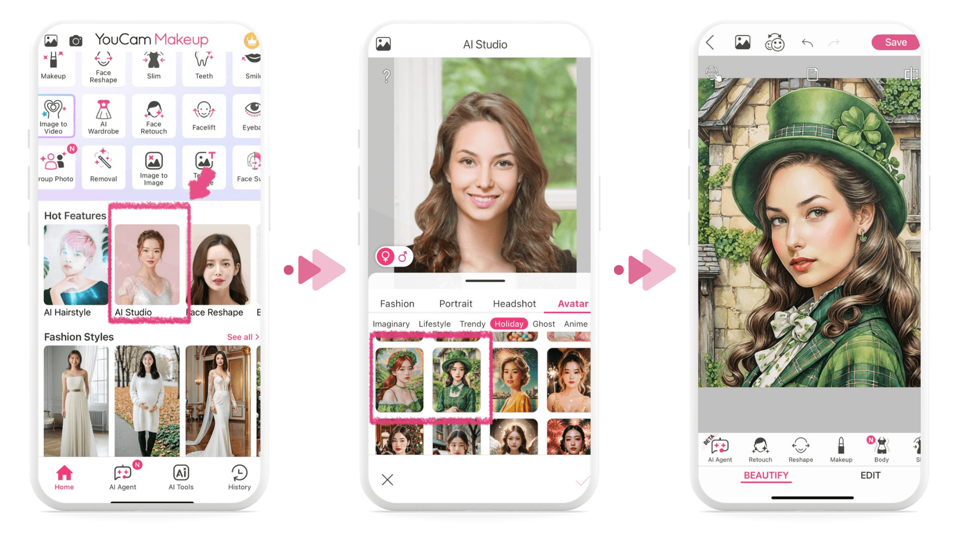 St. Patrick's Photo Editor: Make Your Own St. Paddy's AI Avatar