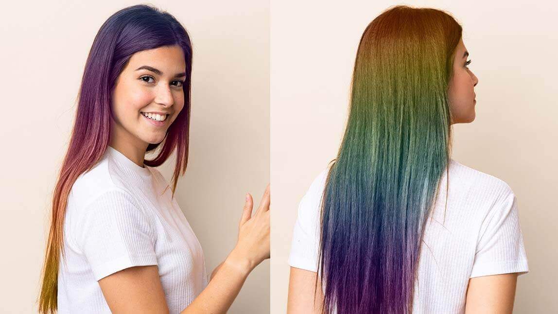 Il simulatore colore capelli online supporta l'intera gamma di colori RGB