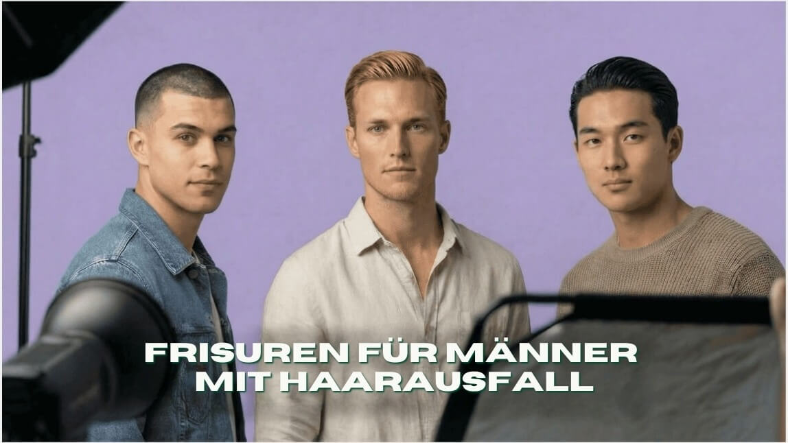 Frisuren für lichtes Haar am Oberkopf: Top-Schnitte für Männer