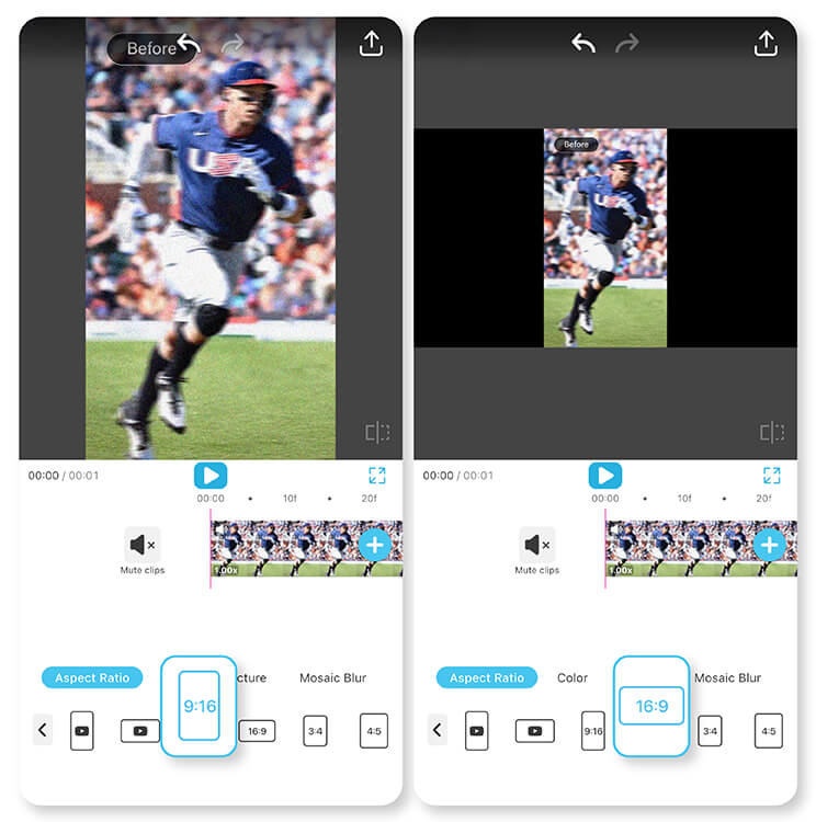 Easily resize your gaming video using YouCam Video's editing tools.