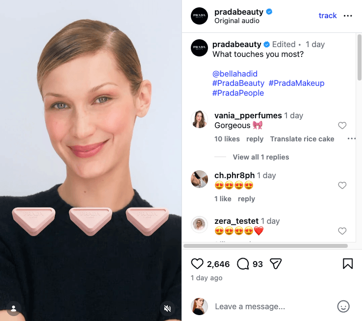 Low Visual Weight Example Low Visual Weight Example
