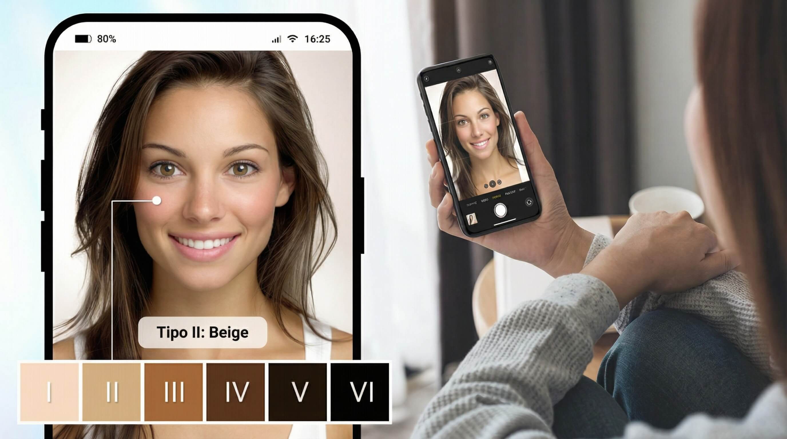 Sottono pelle: test AI Rilevazione sottotono della pelle con test AI