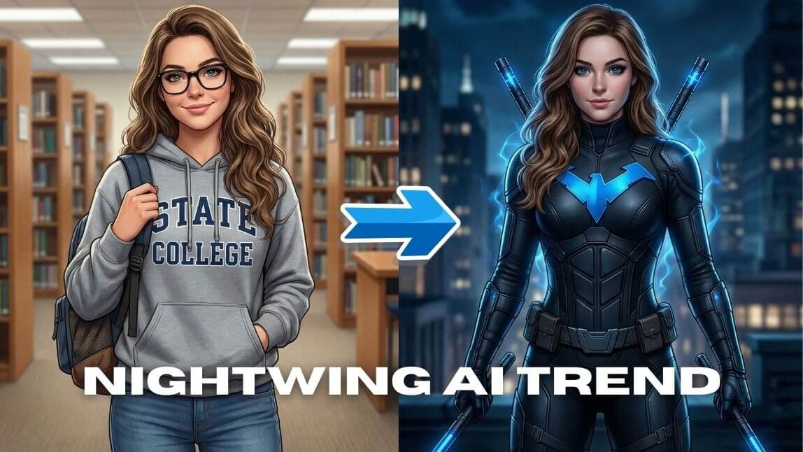 Nightwing AI Trend: Join the Viral Superhero Dance