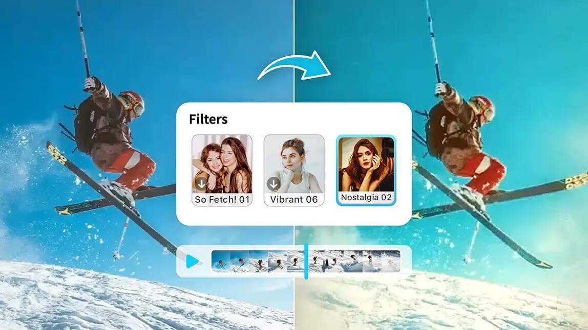 YouCam Video app para criar reels com inteligência artificial no celular