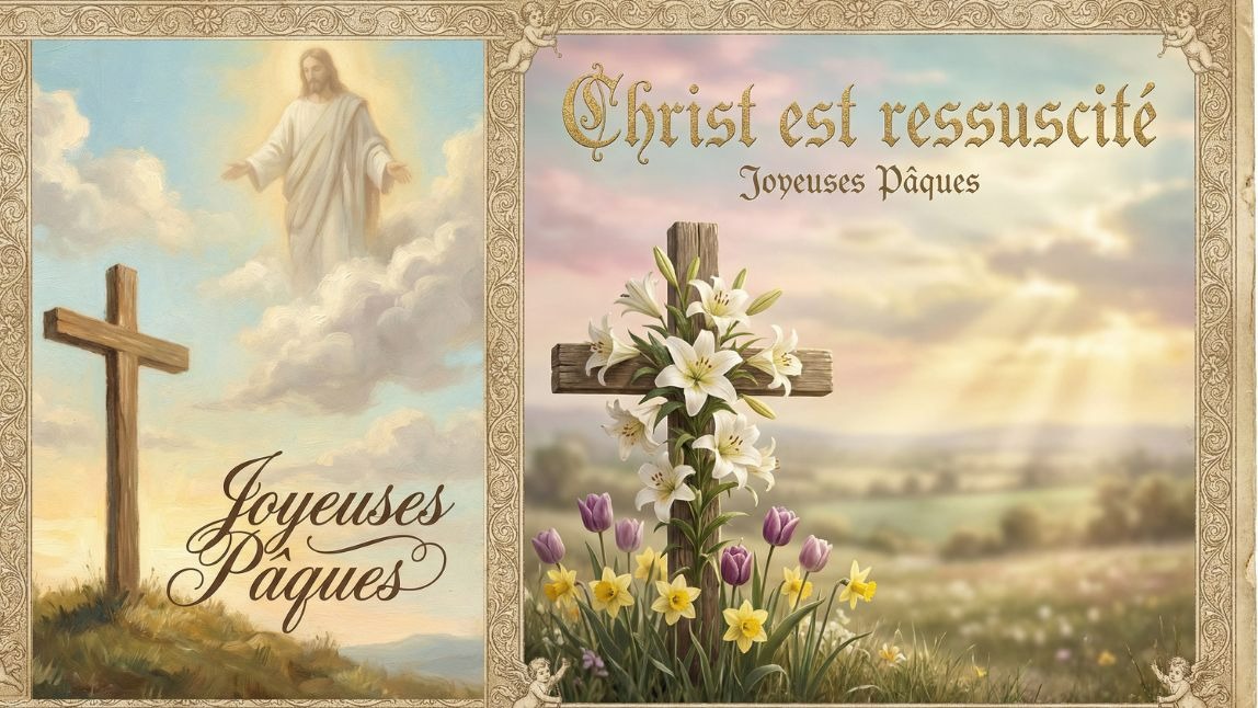 Comment créer des cartes de Pâques religieuses catholique et chrétien en 2026