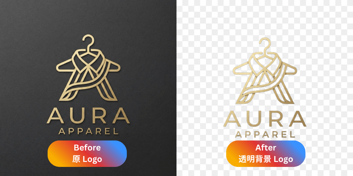 Logo 背景透明化