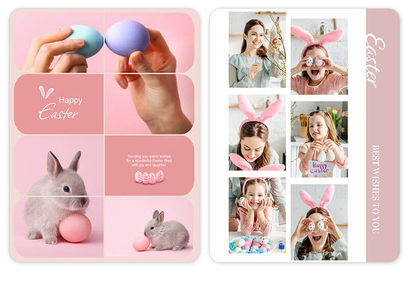 Fotokarte für Ostern